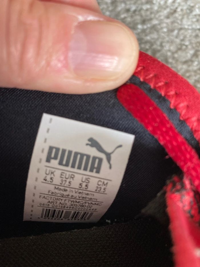 Chaussures Puma Ferrari 37,5 - photo numéro 4
