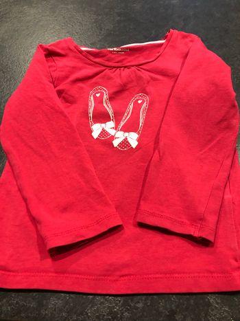 Haut manches longues fille 3 ans