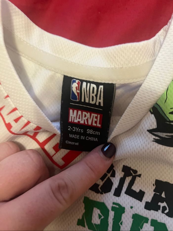T-shirt Marvel NBA
