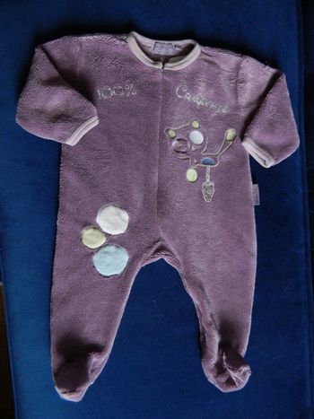 Surpyjama bébé fille T 6 mois "Doudoussimo"