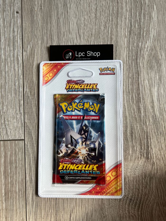 BOOSTER POKÉMON - EV8 - PONDRALUGON EX - FR - NEUF & SCELLÉ - SOUS BLISTER