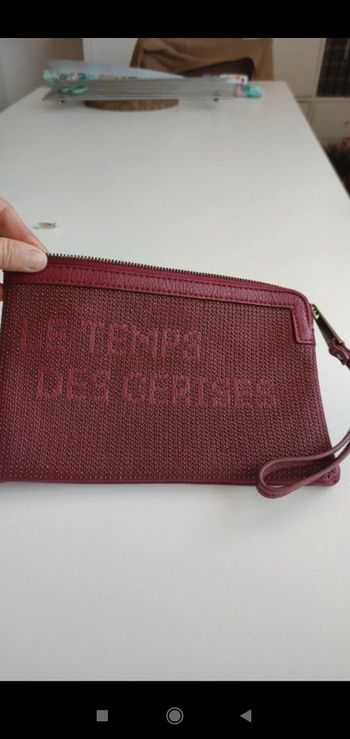 Pochette trousse temps des cerises