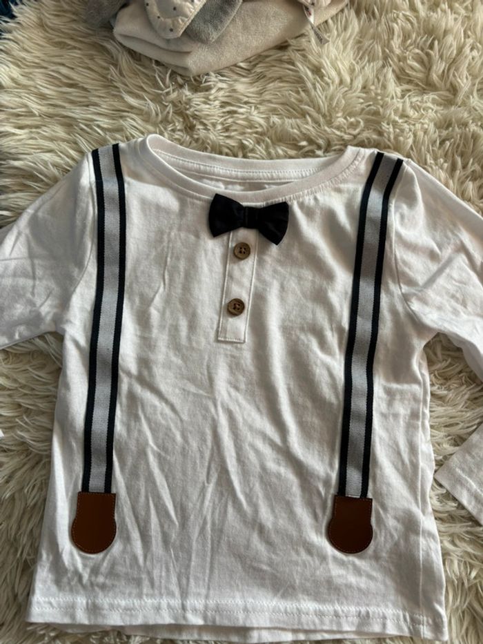 Joli teeshirt manches longues taille 3 ans neuf - photo numéro 2