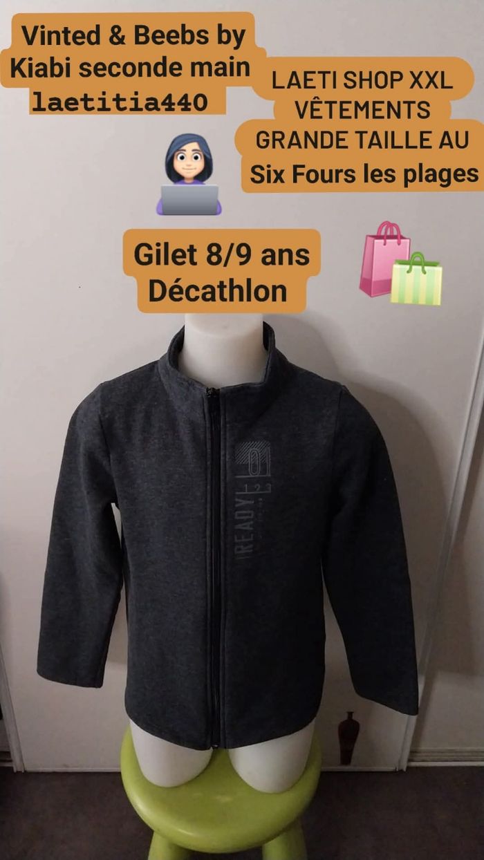 Gilet garçon 8 ans decathlon
