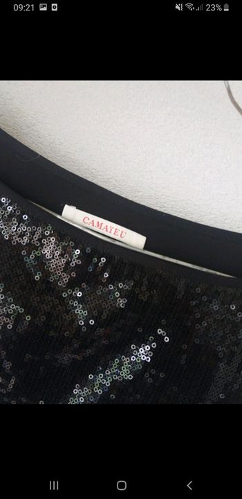 Blouse tunique sequin