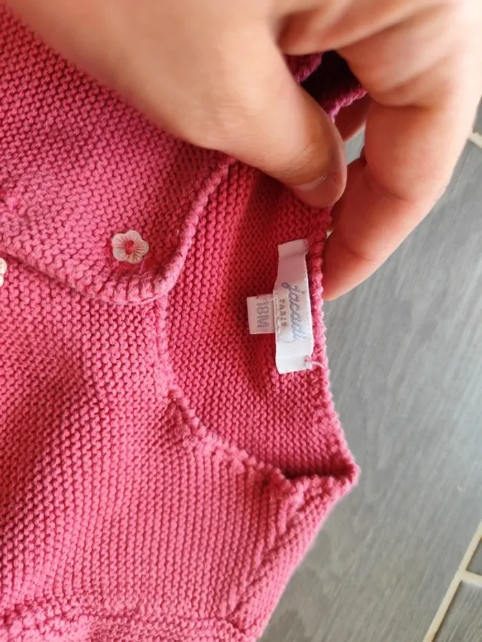 Gilet rose - photo numéro 2