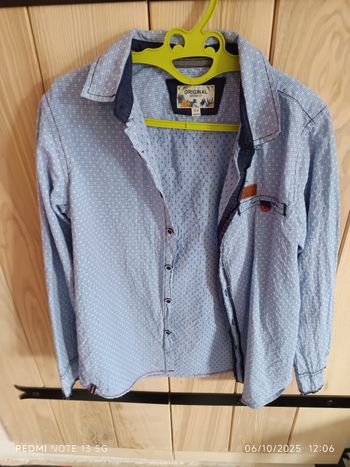 Chemise manches longues