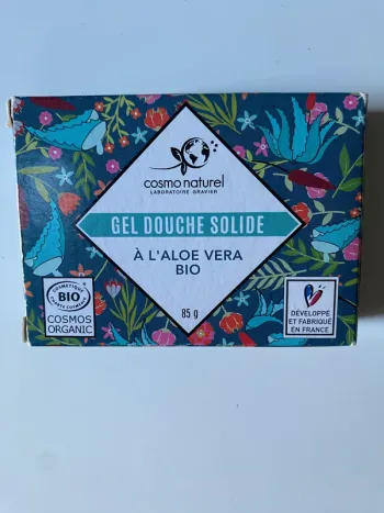 Gel douche solide à l'aloe vera