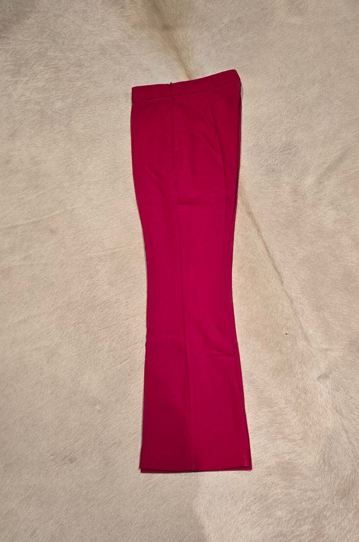 Pantalon cigarette femme rouge - photo numéro 2
