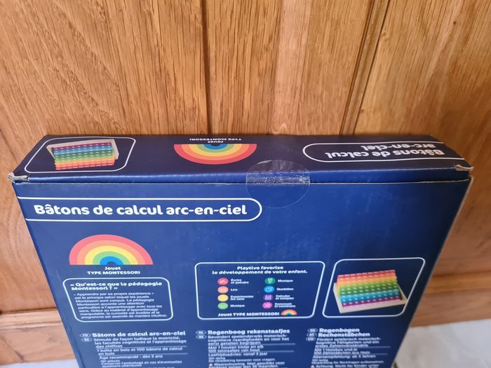 Bâtons de calcul  arc-en-ciel  playtive - photo numéro 9