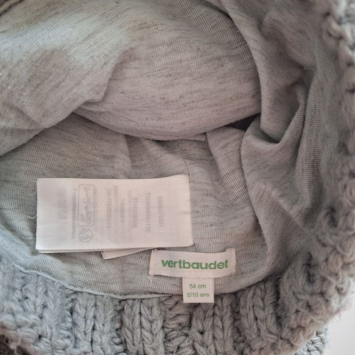 Ensemble bonnet et snood taille 8/10 ans vertbaudet - photo numéro 3
