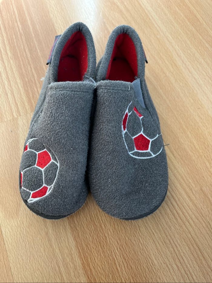 Chaussons Isotoner gris foot