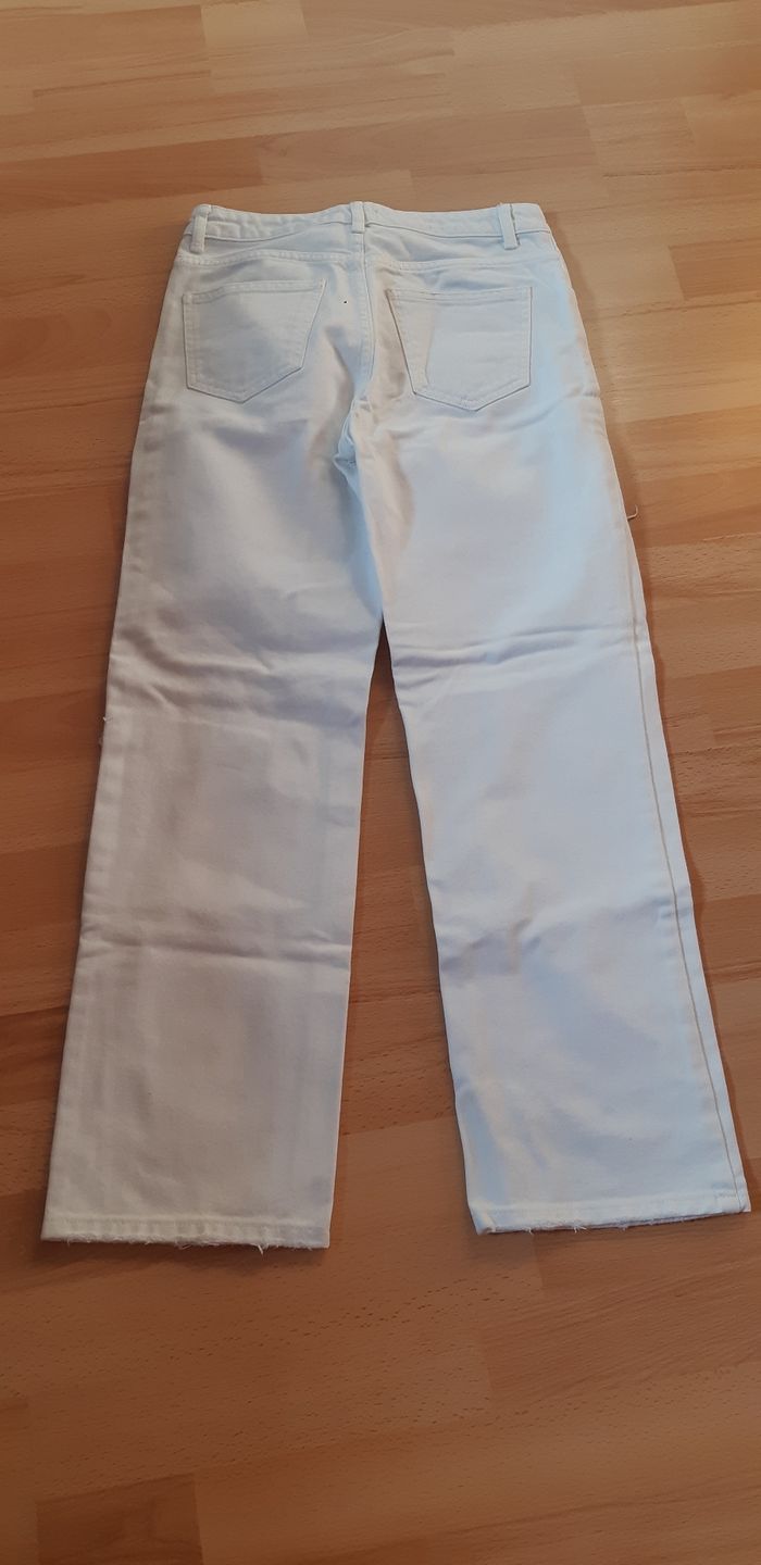 Jean blanc taille 32 - photo numéro 7