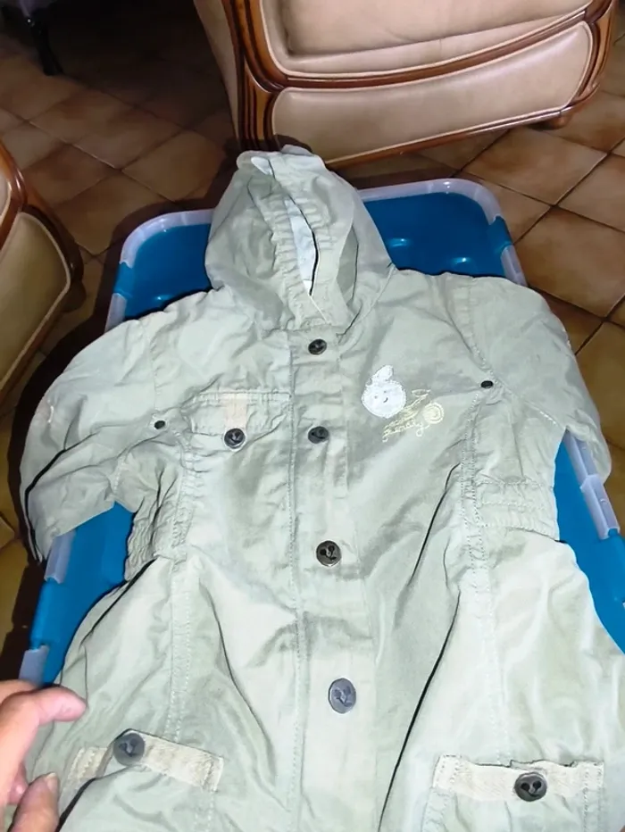 Veste légère kaki