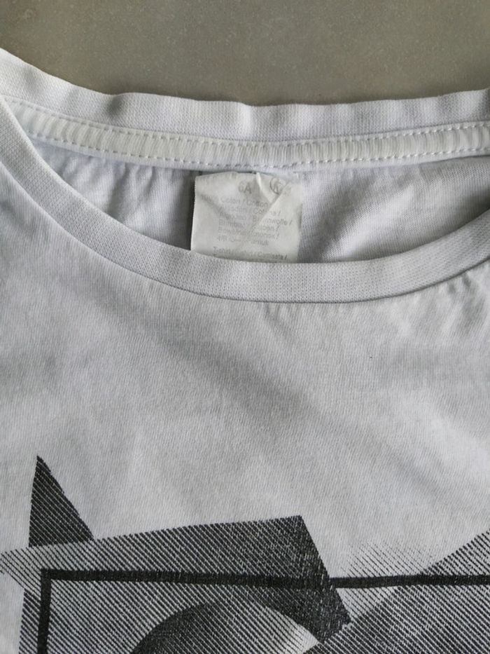 Tee-shirt manches courtes garçon 6 ans - photo numéro 5