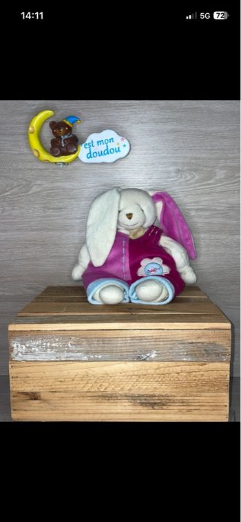 NAT283 doudou lapin 🐰 babynat
