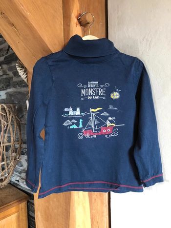 Pull col roule 6 ans sergent major