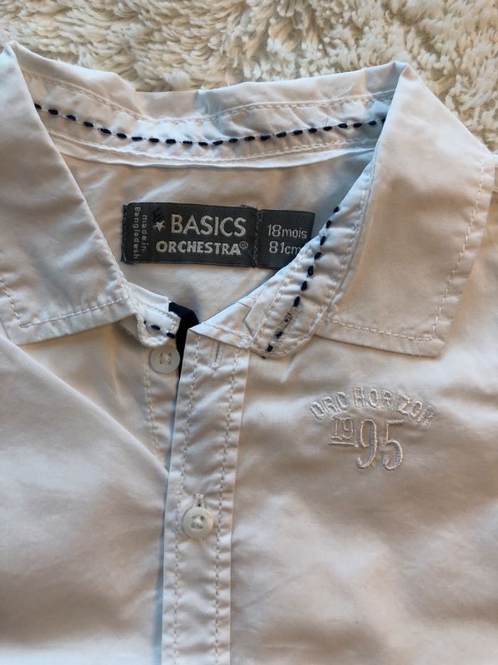 Chemise légère blanche manches courtes - photo numéro 2