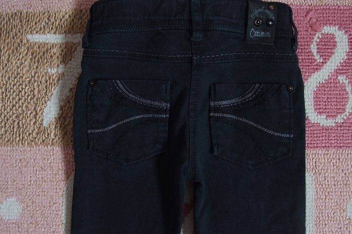 Jean slim noir, taille 2 ans - photo numéro 3
