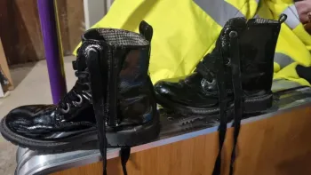 Bottines vernies