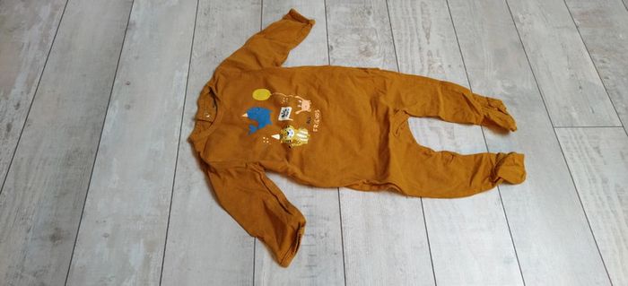 Pyjama marron Kiabi T12M