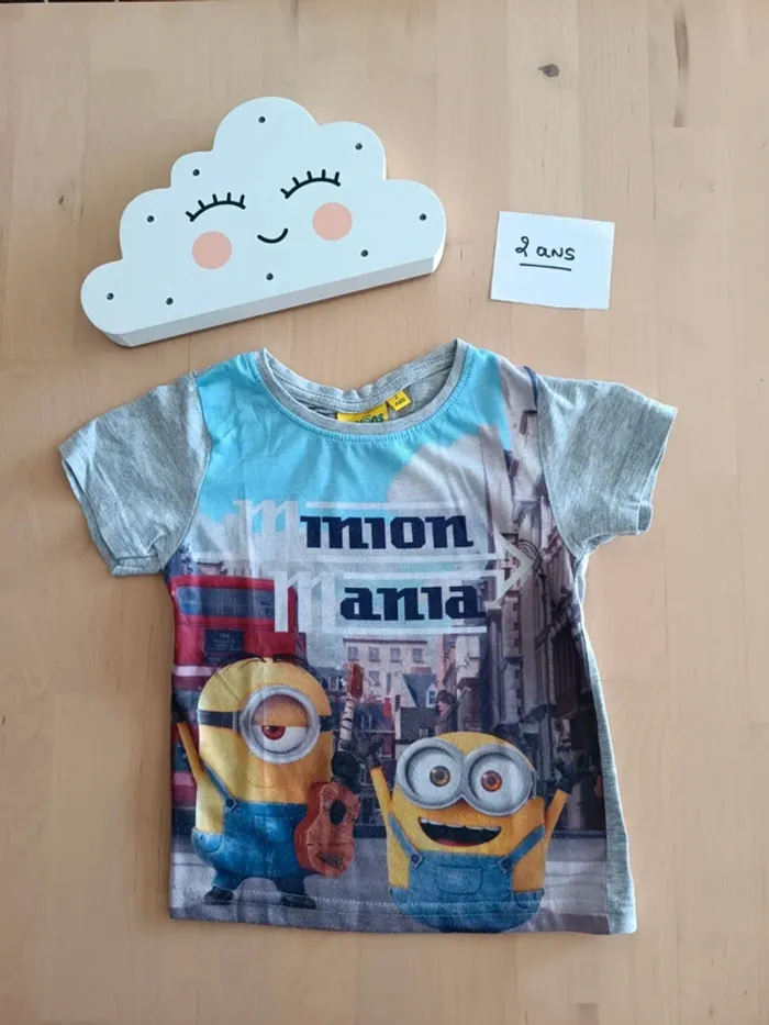 T-shirt manches courtes 24 mois 2 ans