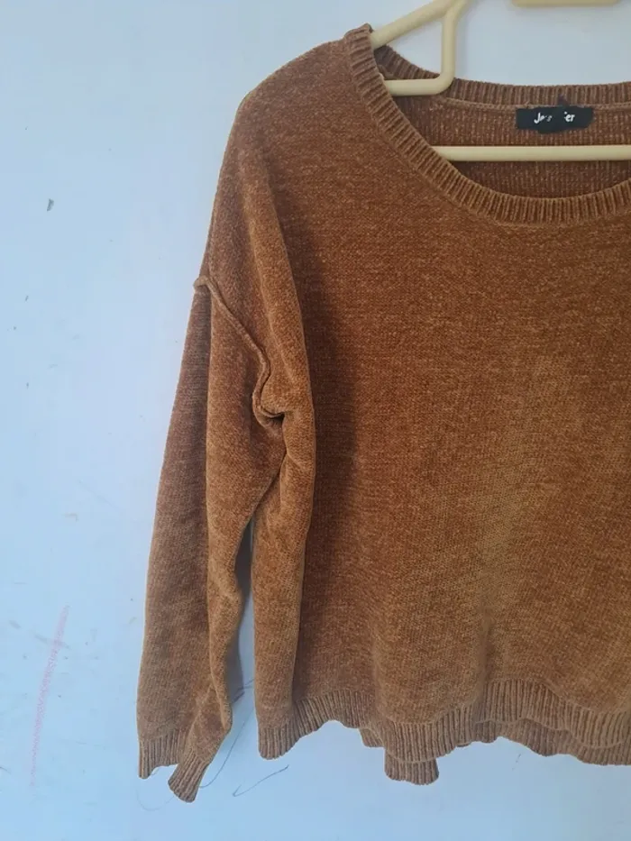 Pull court Couleur Moutarde Jennyfer Taille S - photo numéro 3