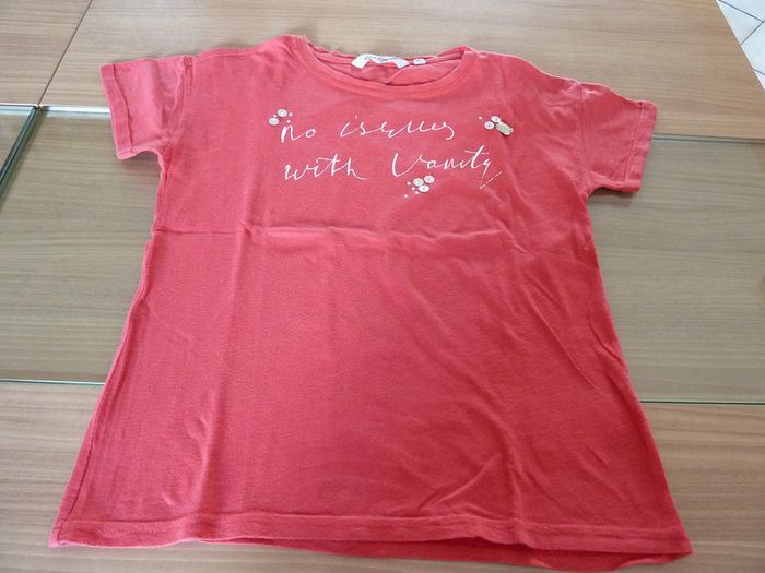 T Shirt fantaisie rouge - photo numéro 4