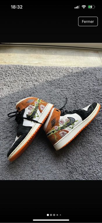 Basket Nike air Jordan montante