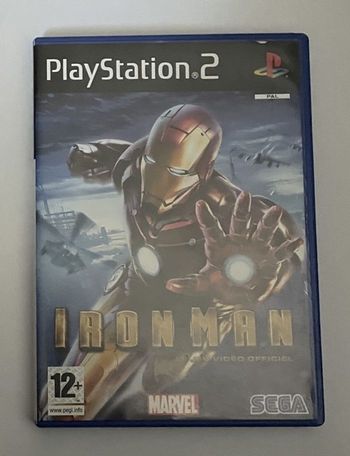 boitier et notice Iron Man PS2 (jeu non inclus)