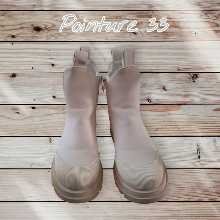 Bottes Lovely Skull – crème 👢 - photo numéro 3