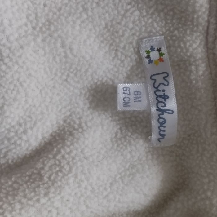 Manteau capuche fourré pour bébé 6mois - photo numéro 7