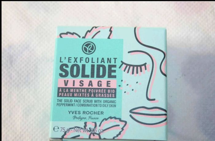 exfoliant  solide  visage
