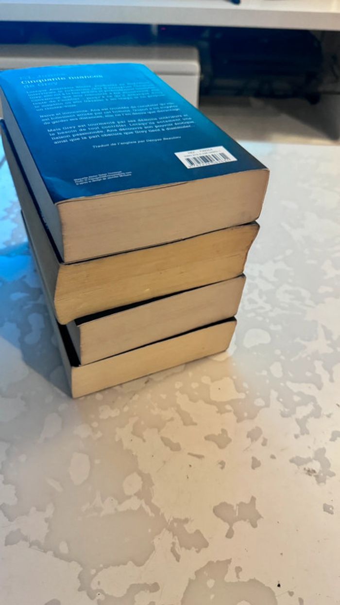 Lot de 4 livres Cinquante nuances de E. L. James  Trilogie complète + “Grey” - photo numéro 5