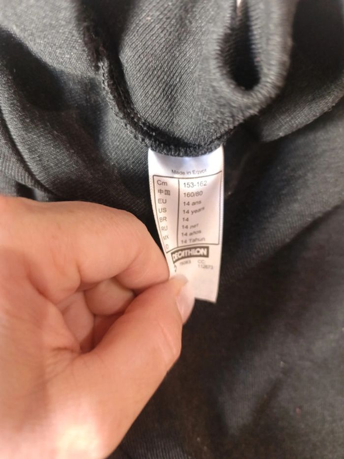 Sous pull noir taille 14 ans - photo numéro 5