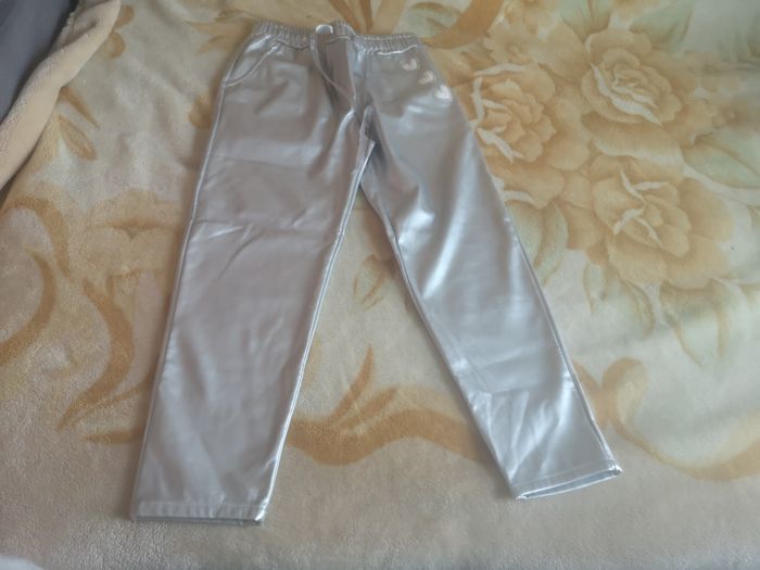 Pantalon argenté