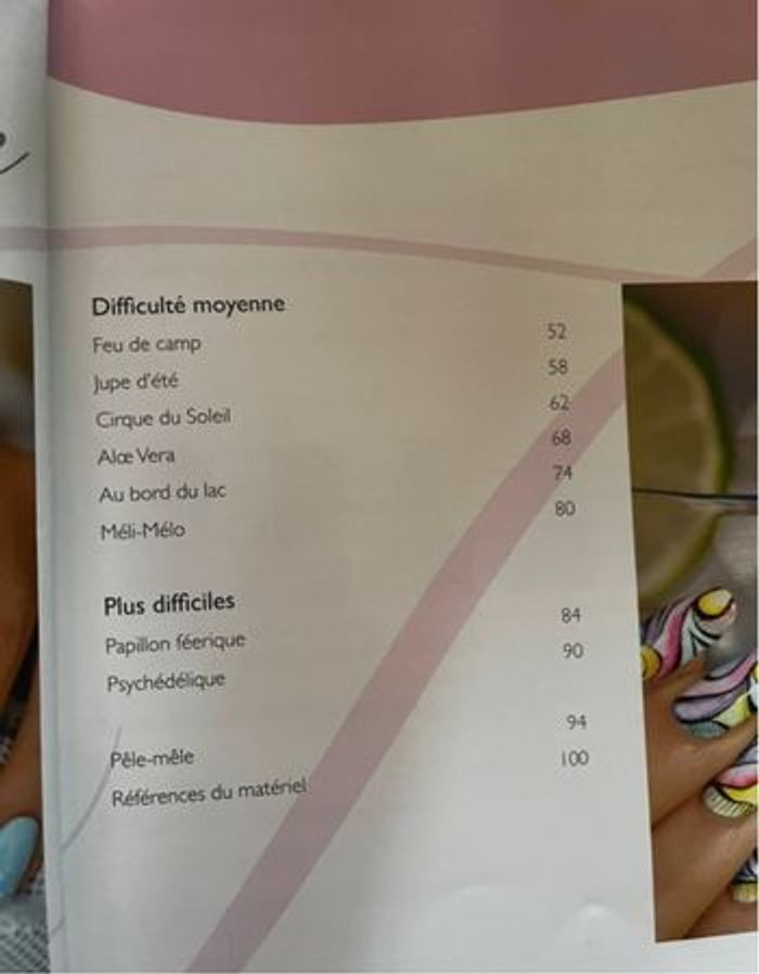 Livre nail art aux couleurs de l'été neuf - photo numéro 3