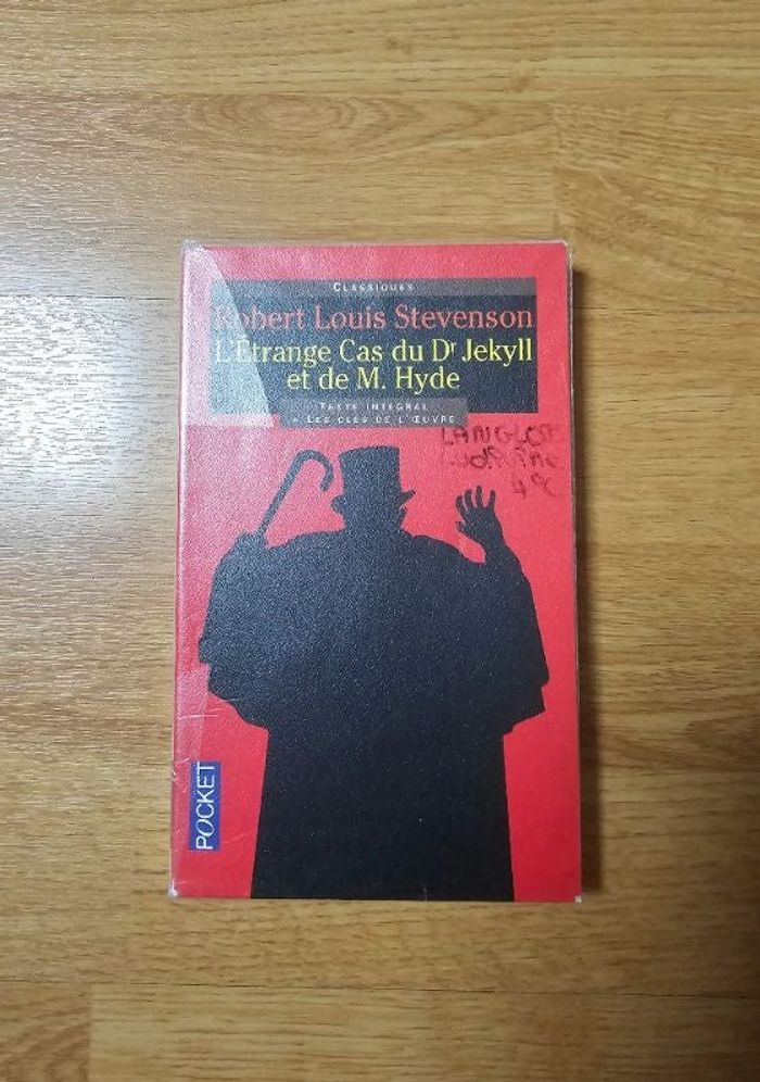 Livre L'étrange cas du Dr Jekyll et de Mr Hyde
