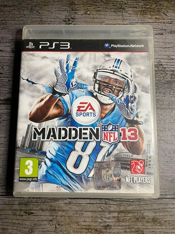Madden 2013 - Jeu PS3 sans notice Version française PAL Sony