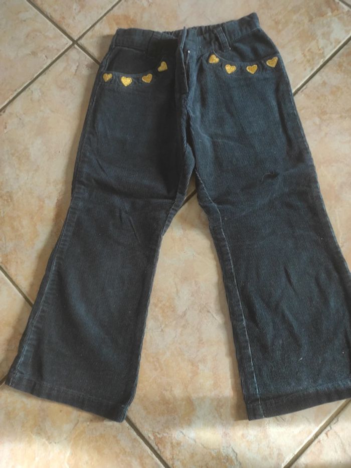 Pantalon velours 4 ans