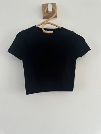 Haut court à manches courtes