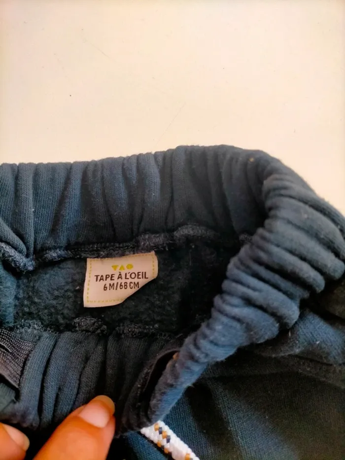 Pantalon de jogging garçon 6 mois - photo numéro 2