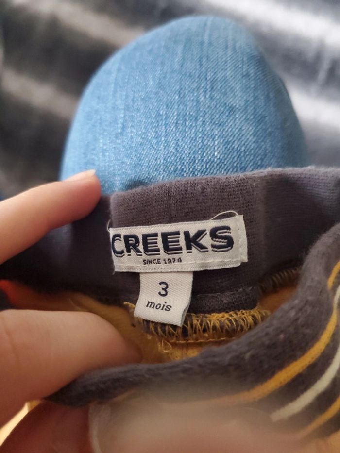 Pantalon creeks 3 mois jaune - photo numéro 2