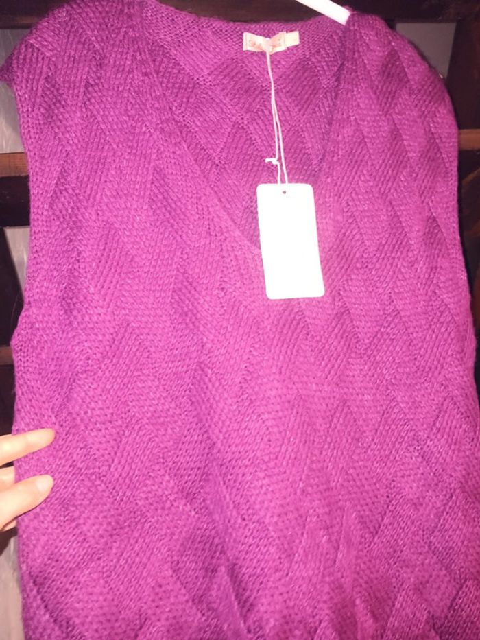 Pull sans manche taille L - photo numéro 2