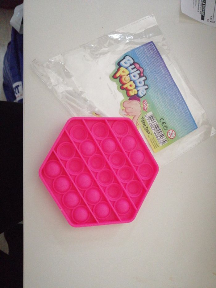 Pop it rose fluo
