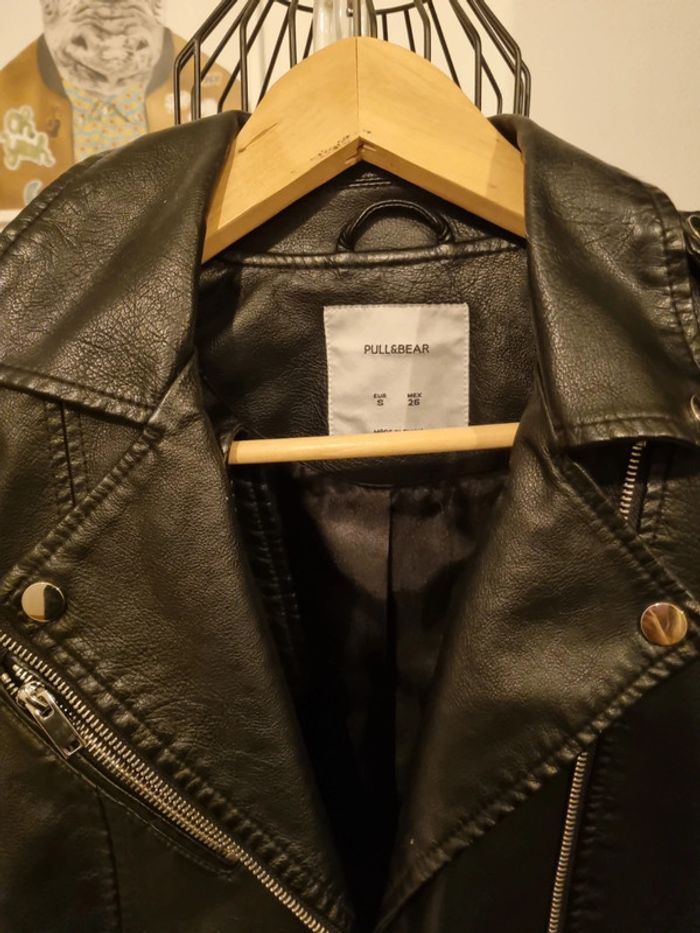 Veste simili cuir - photo numéro 2