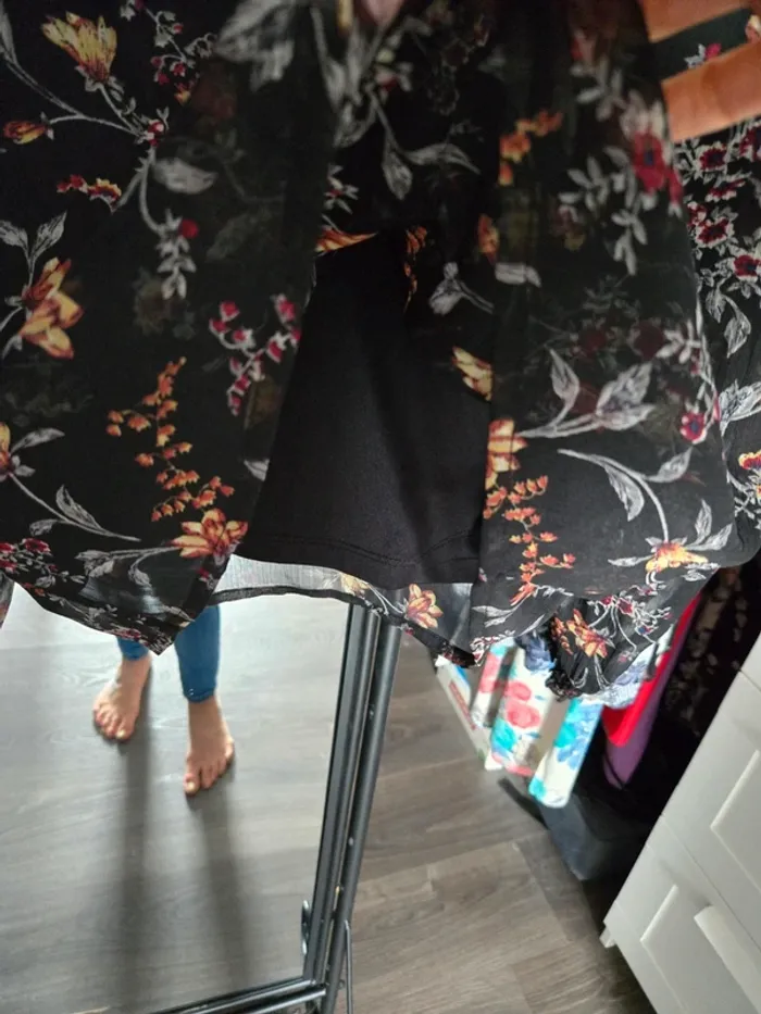 Blouse manches voile veromoda XS - photo numéro 3