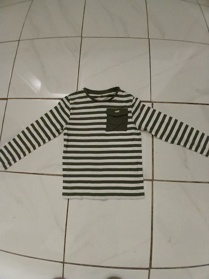 Pull en coton garcon taille 8 ans marque gemo petite poche devant - photo numéro 7