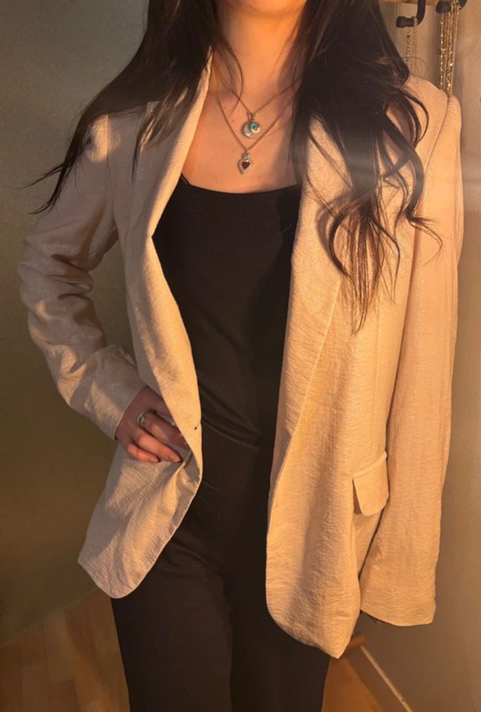 Blazer rose clair poudré 🩷 - photo numéro 4