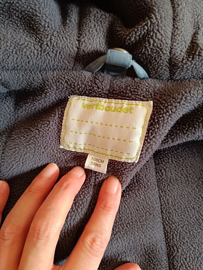 Manteau d'hiver 5 ans Vertbaudet - photo numéro 4